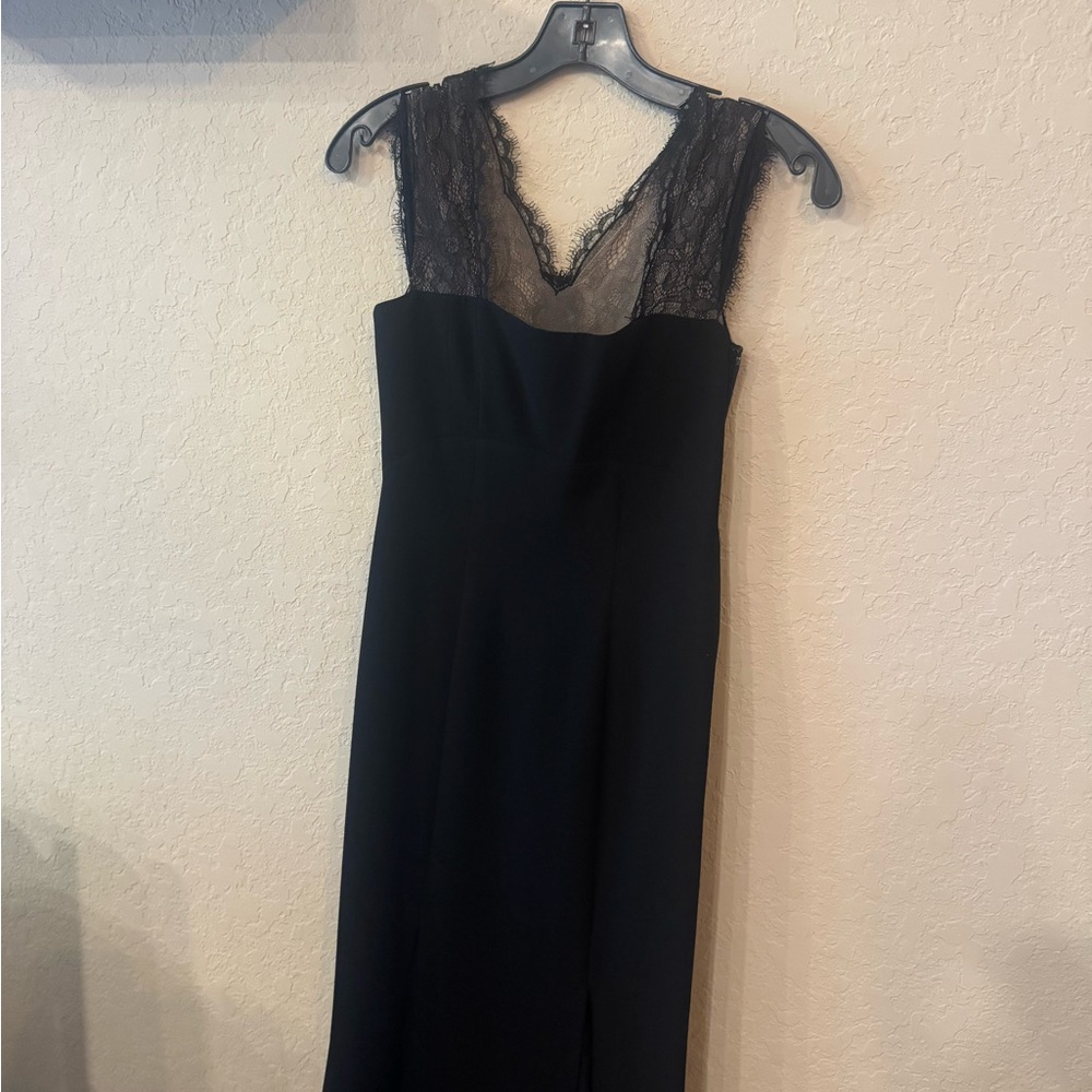 BCBGMaxAzria Black Lace Dress